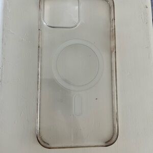 Apple iPhone 13 Pro Max Transparent Phone Case with MagSafe Compatibility